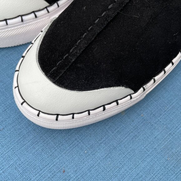 NWOT FREE PEOPLE ~ Juno Slip On Sport Sneakers / Black ~ 9 - Picture 4 of 6